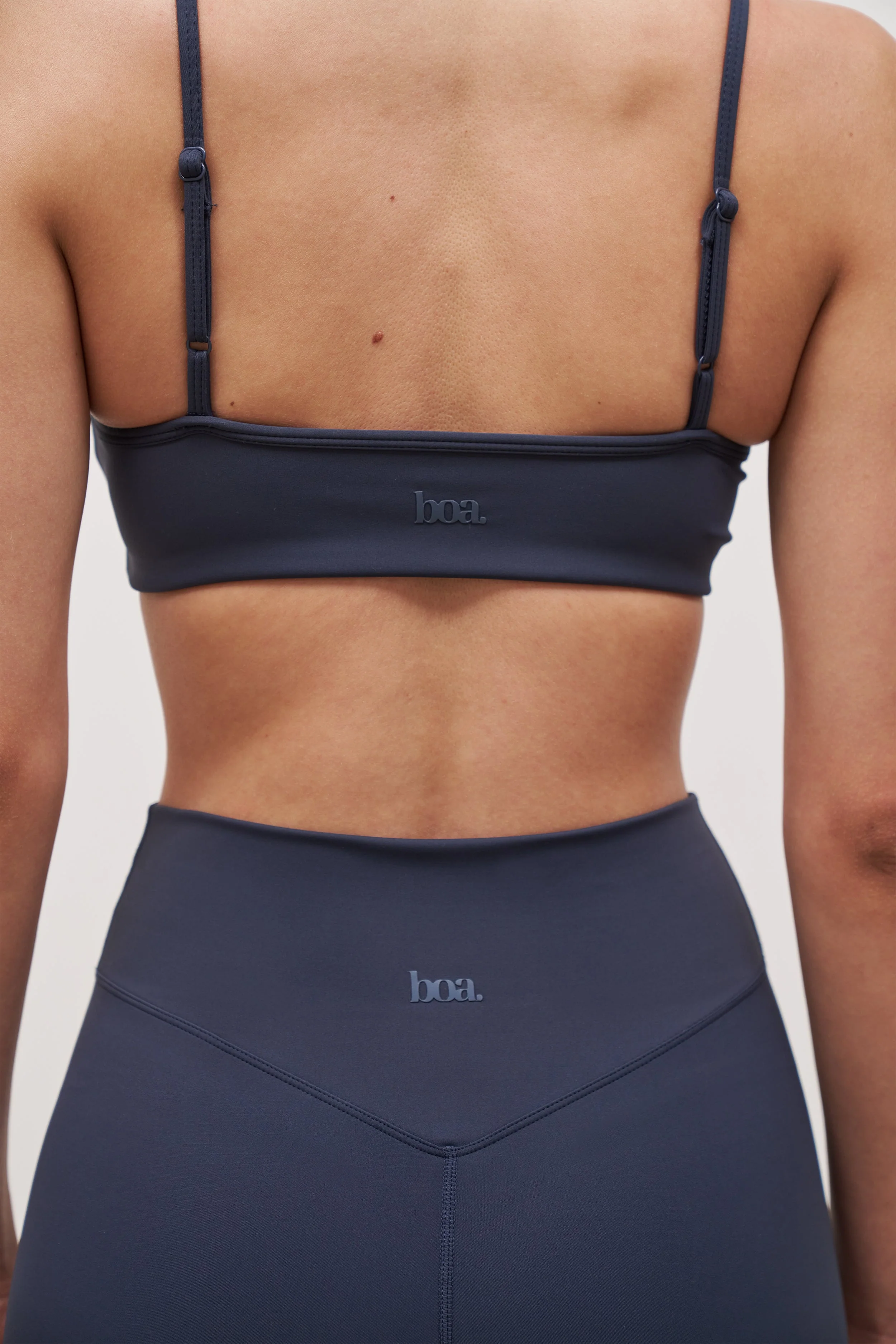 Base Sculpting Cami Bra - Midnight Blue - Image 6