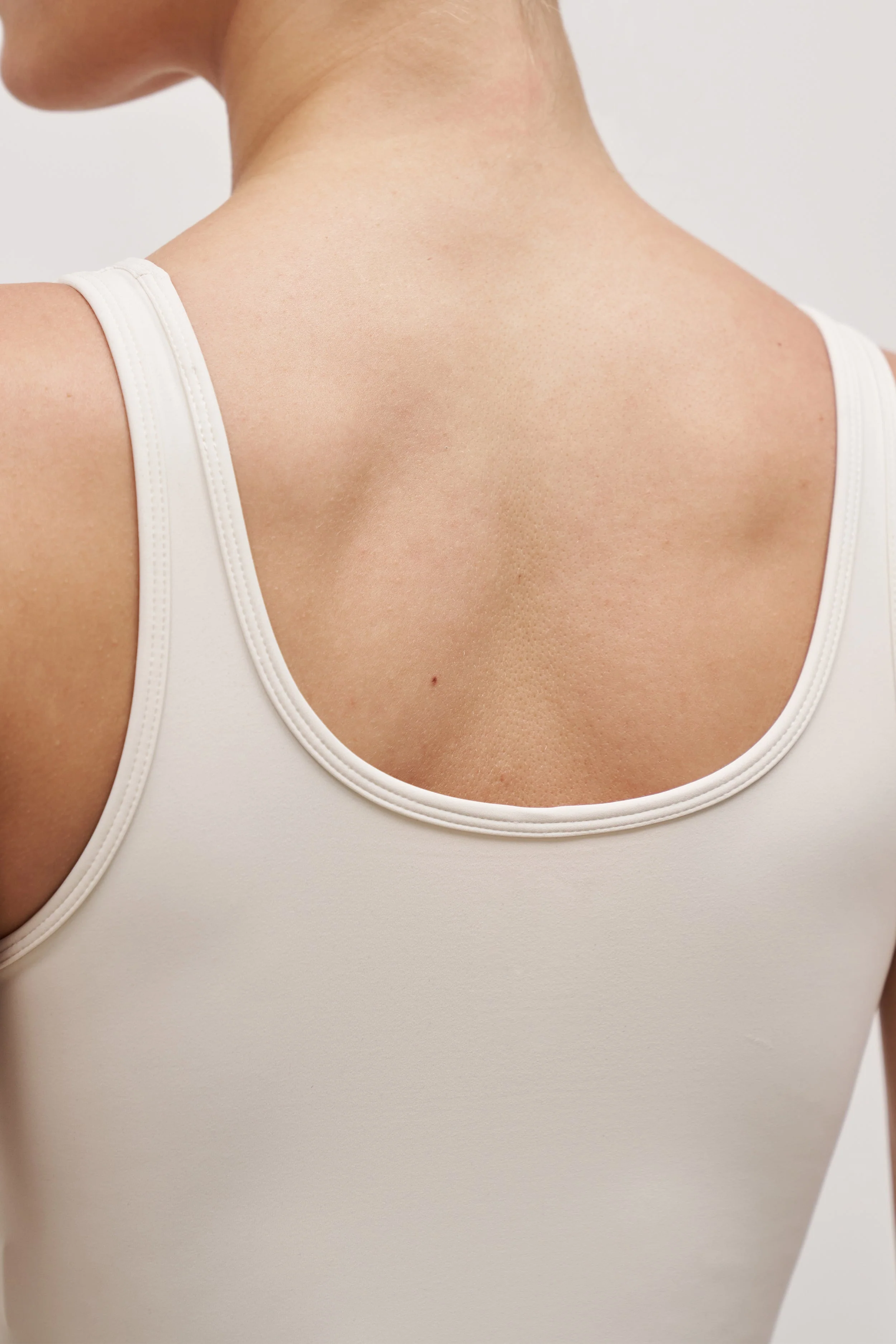 Base Sculpting Short Unitard - Tofu - Image 6