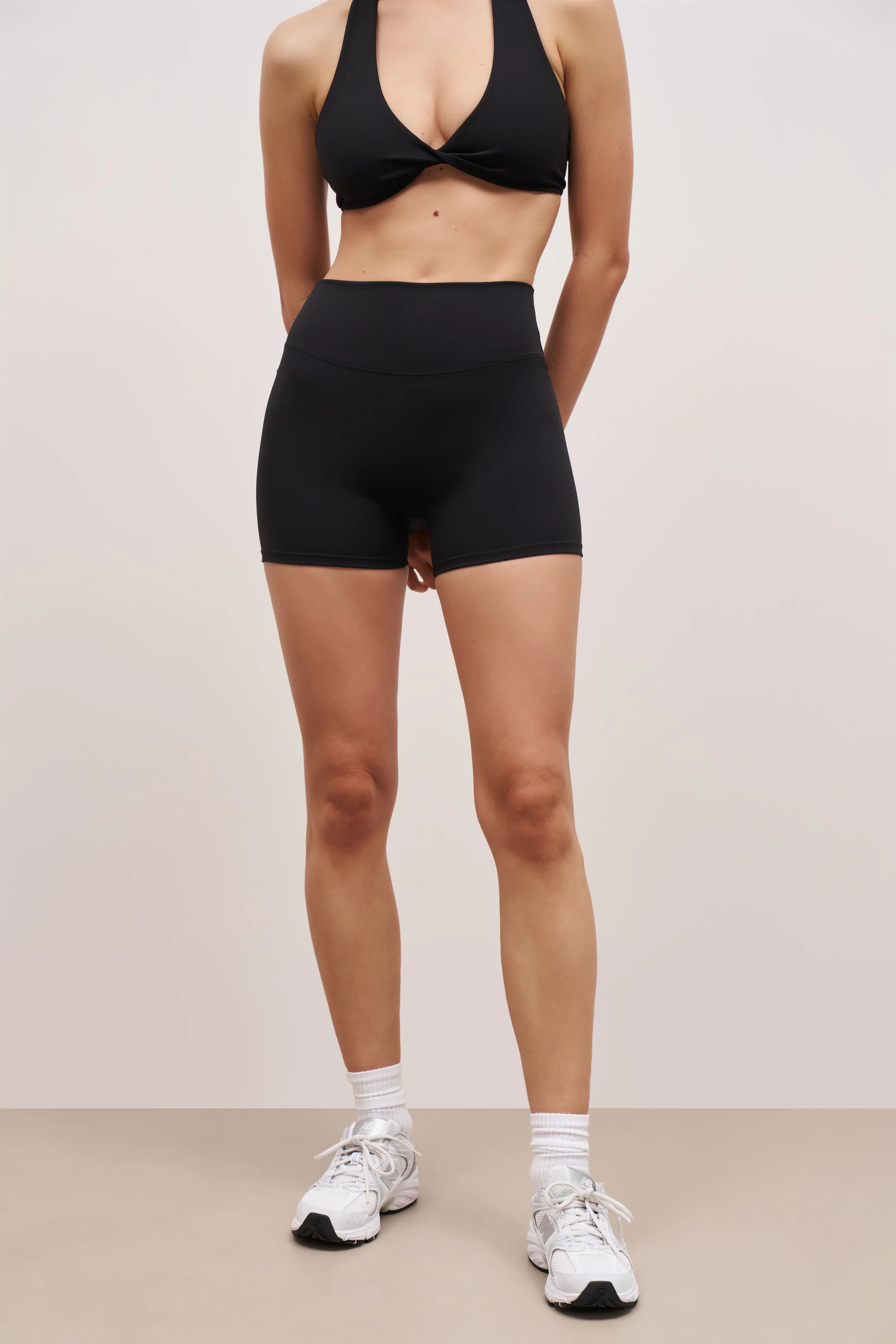 Base Sculpting Shorts - Black - Image 3