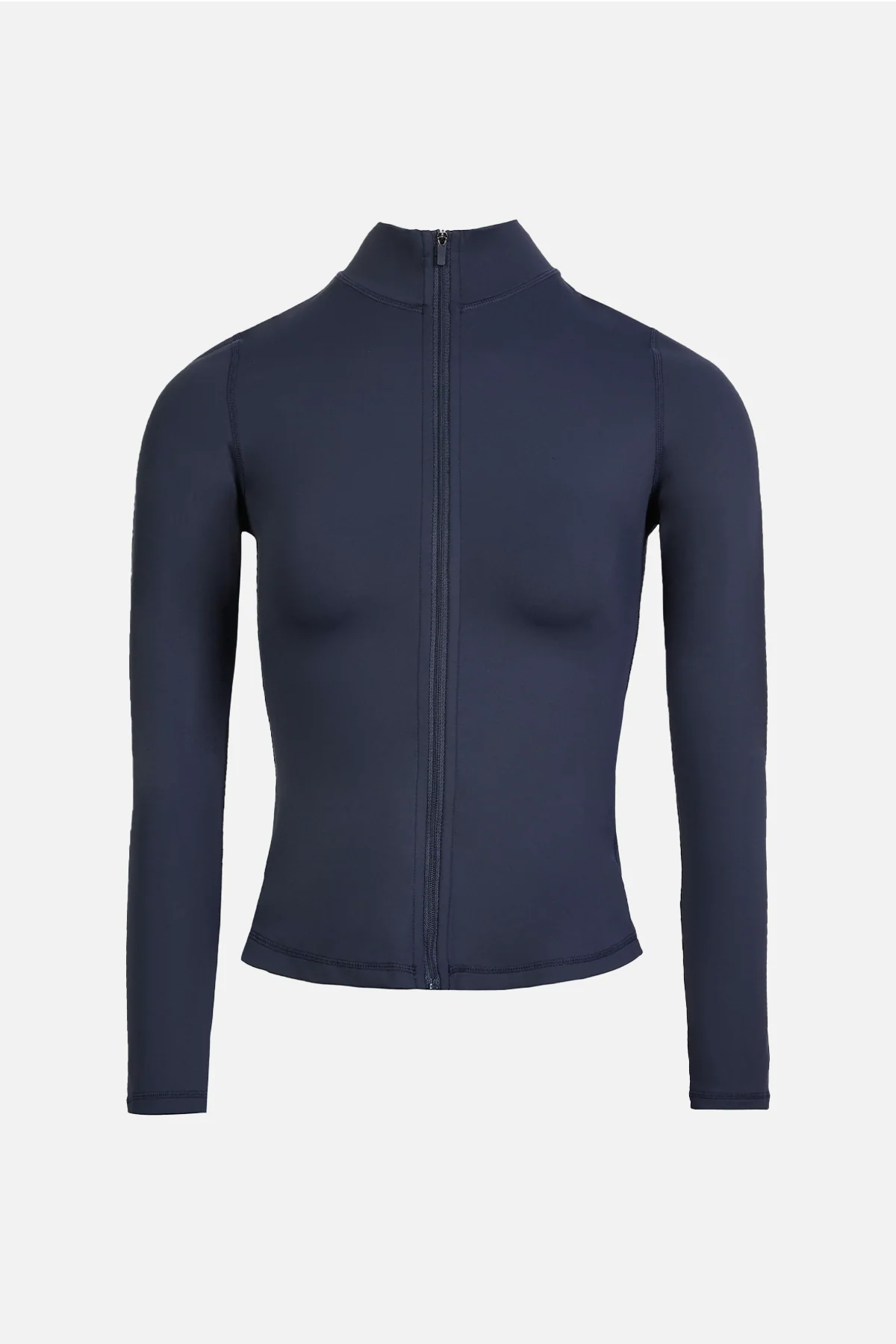 Base Sculpting Zip Up Jacket - Midnight Blue - Image 8