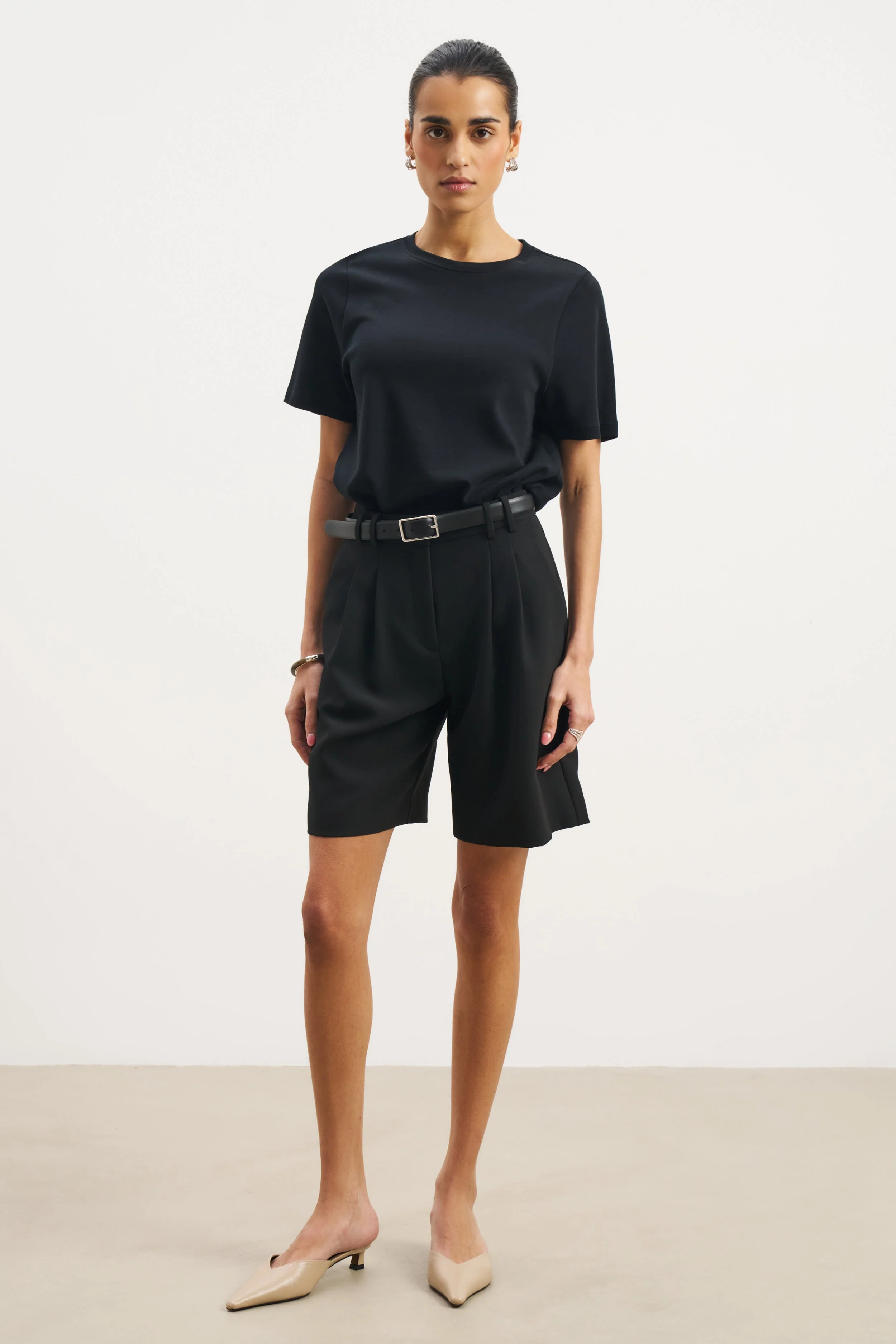 Classic Regular T Shirt - Black - Image 5