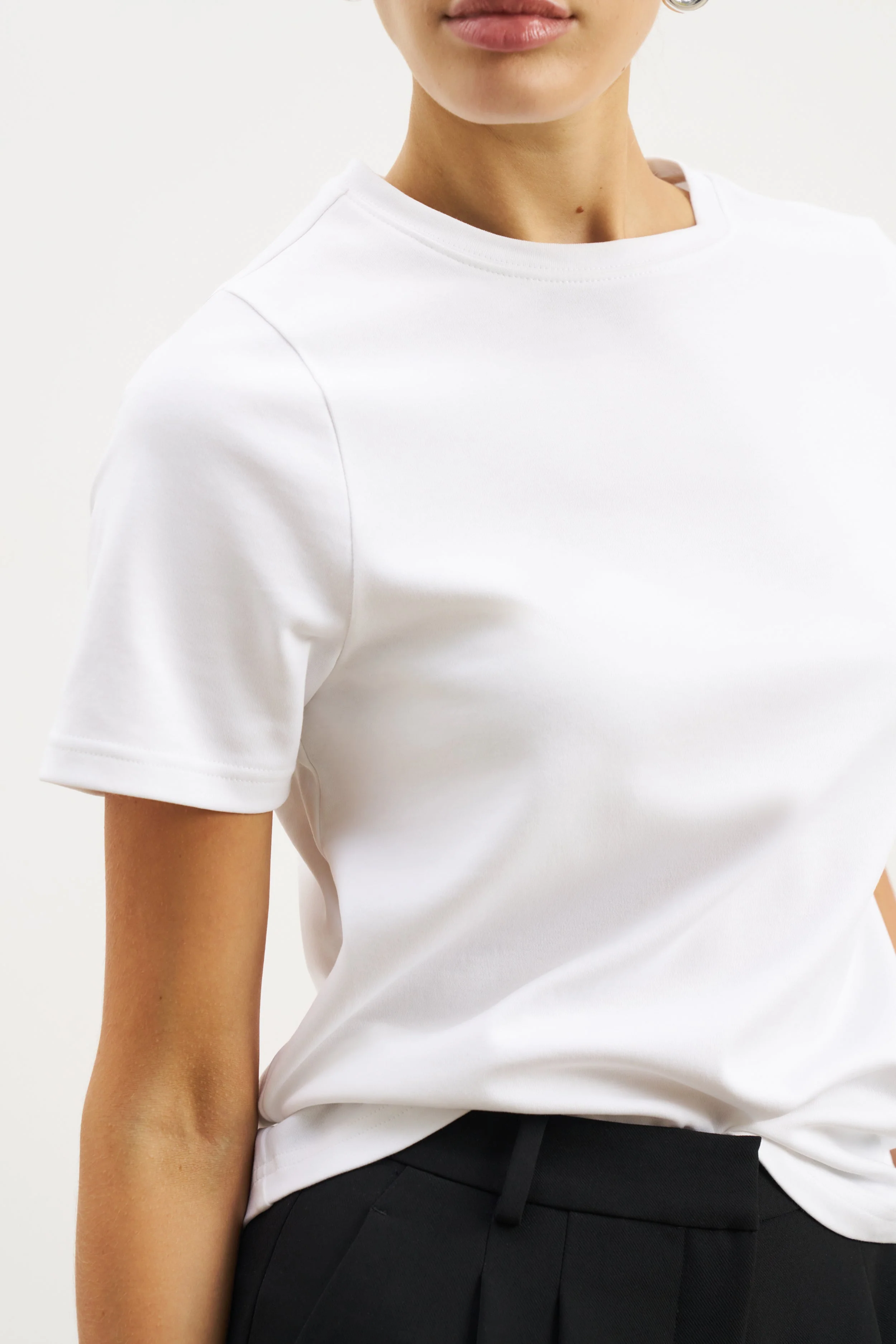 Classic Regular T Shirt - White - Image 3