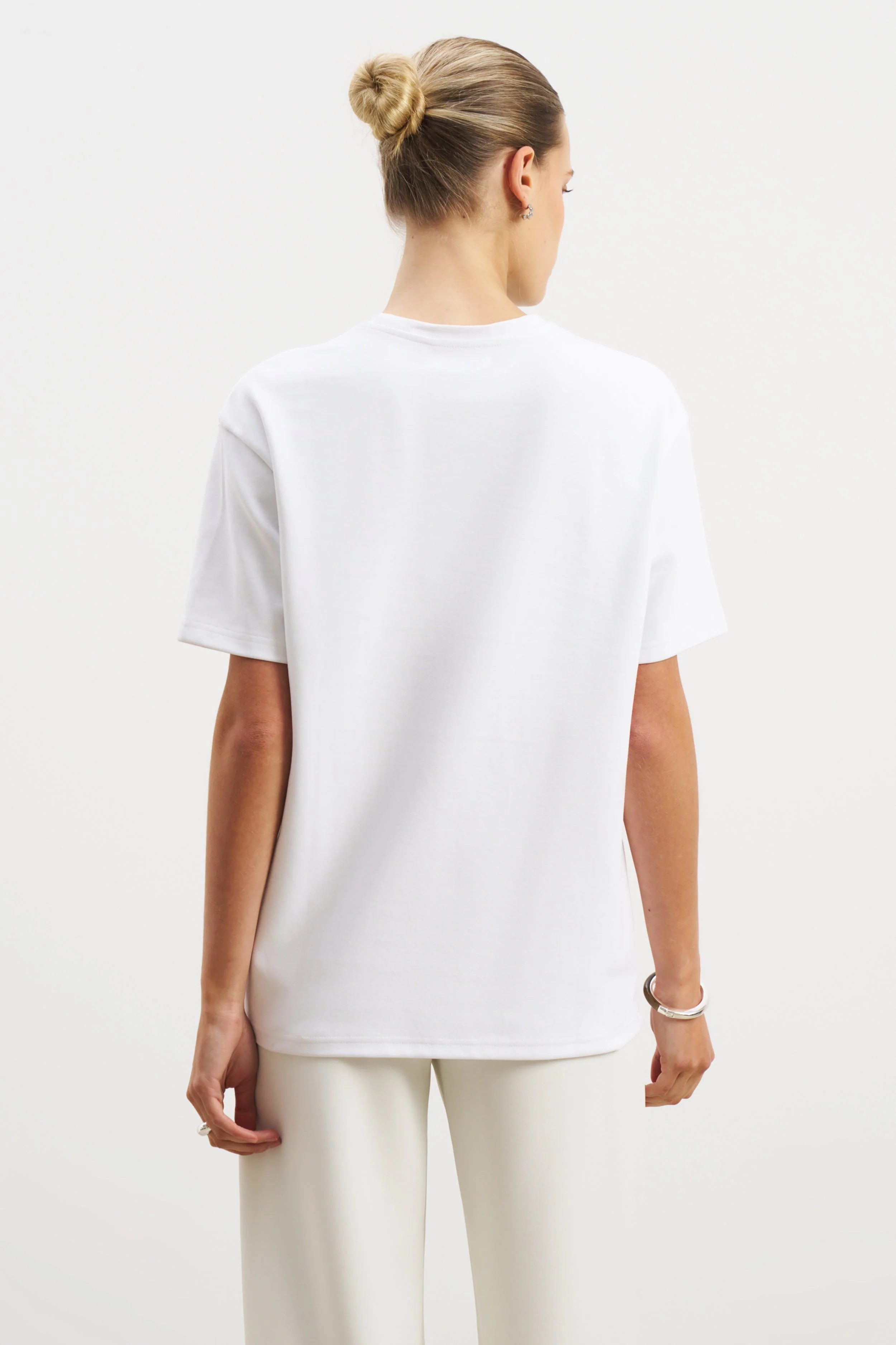 Oversized T Shirt - White - Image 7