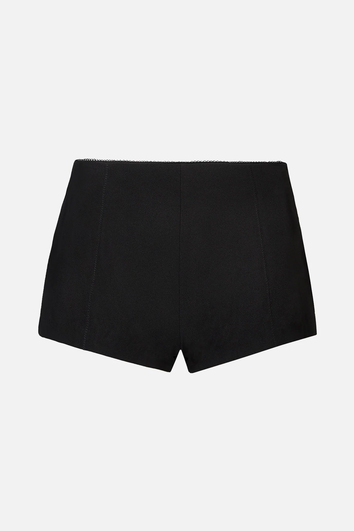 Tailored Micro Shorts - Black - Image 9